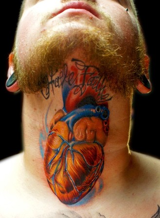 Tattoos - Cecil Porter - human heart